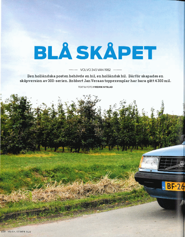 Klassiker 2022 Volvo 345 Van pg110 mod