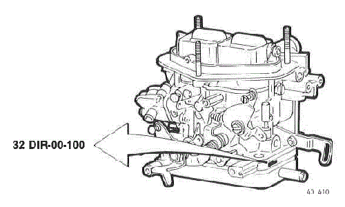 Weber 32 DIR identificatie